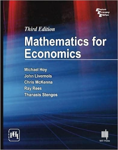 Mathematics for Economics