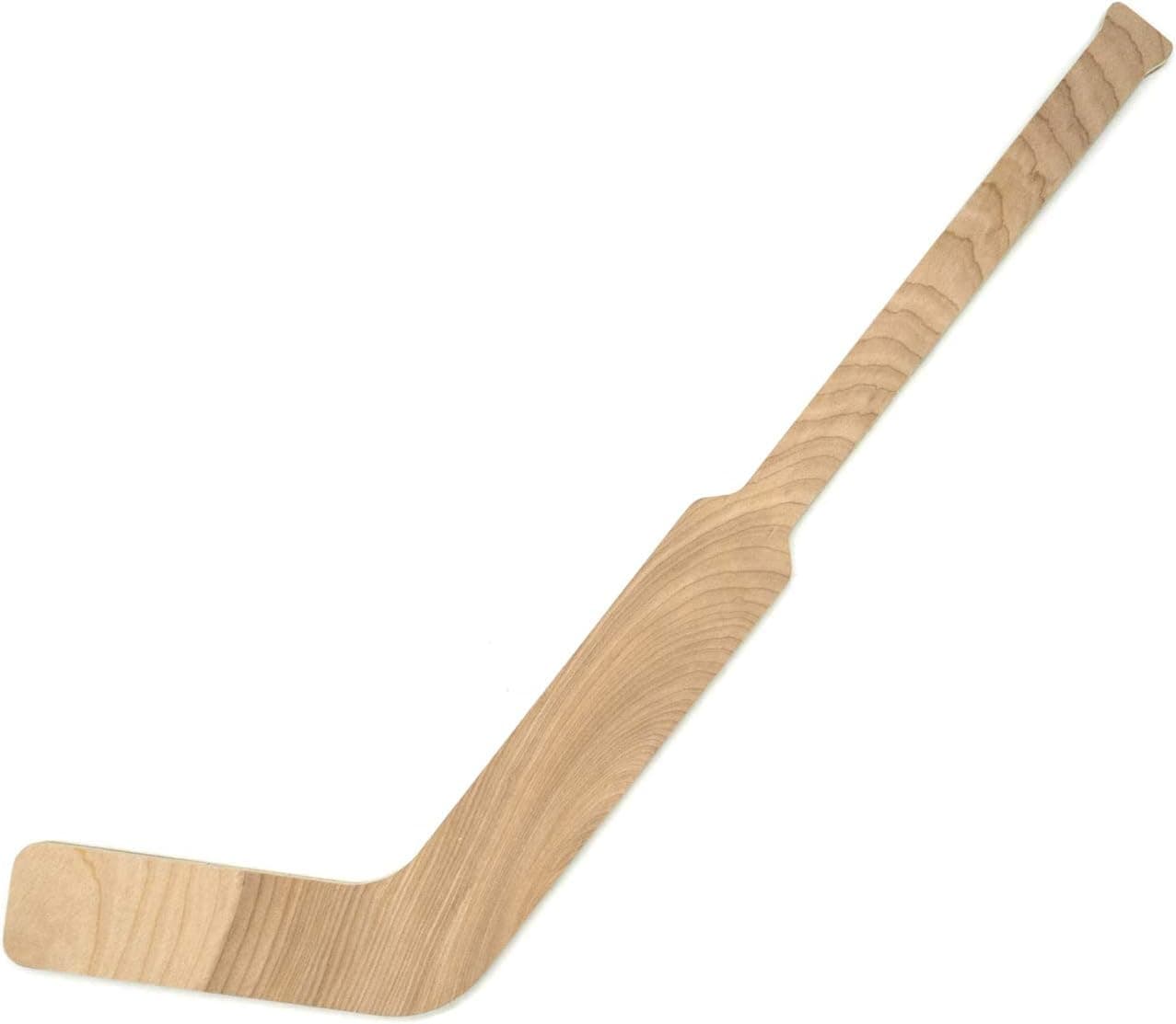 Goalie Stick, Wood - Paintable, Stainable - Designed & Cut in The USA - hBAR at Home Series