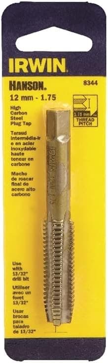 Irwin 12 Mm 1.75 Metric Plug Tap (Hcs)