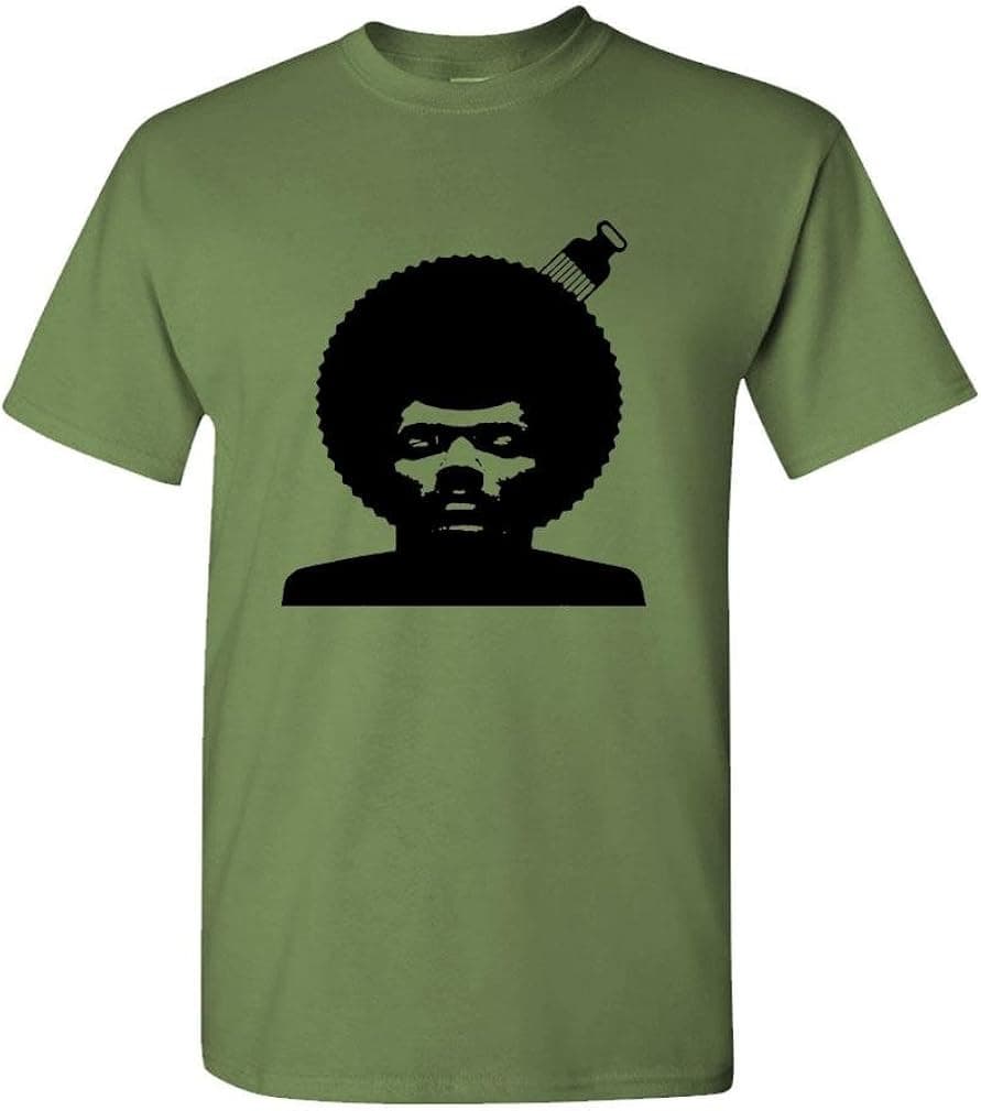 PETE Rock Afro - Hip hop Rap Early Music - Mens Cotton T-Shirt