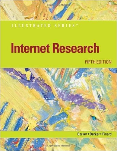 Internet Research - Illustrated (Available Titles Skills Assessment Manager (SAM) - Office 2010)