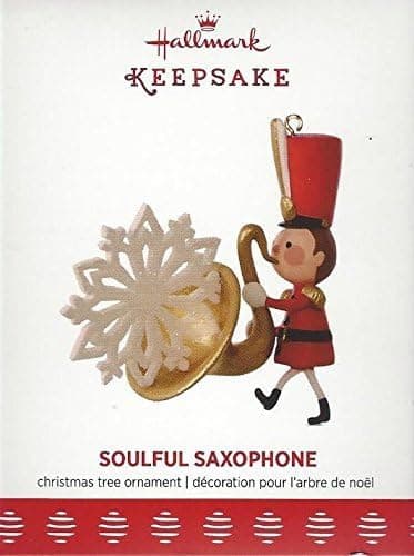 Hallmark Keepsake Ornament Limited Edition Soulful Saxophone 2017