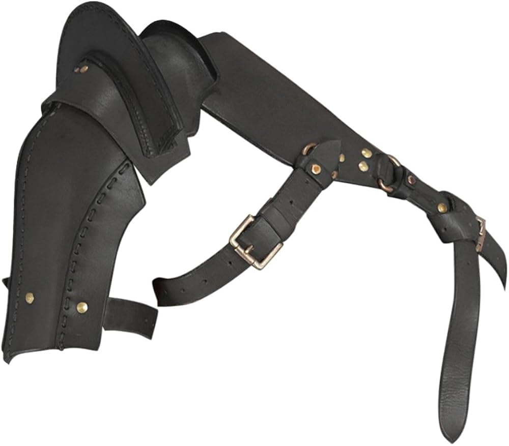Armor Venue: Warriors Single Pauldron Leather Shoulder Armor