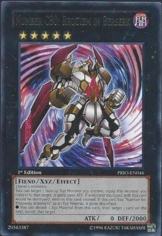 YU-GI-OH! - Number C80: Requiem in Berserk (PRIO-EN046) - Primal Origin - 1st Edition - Rare