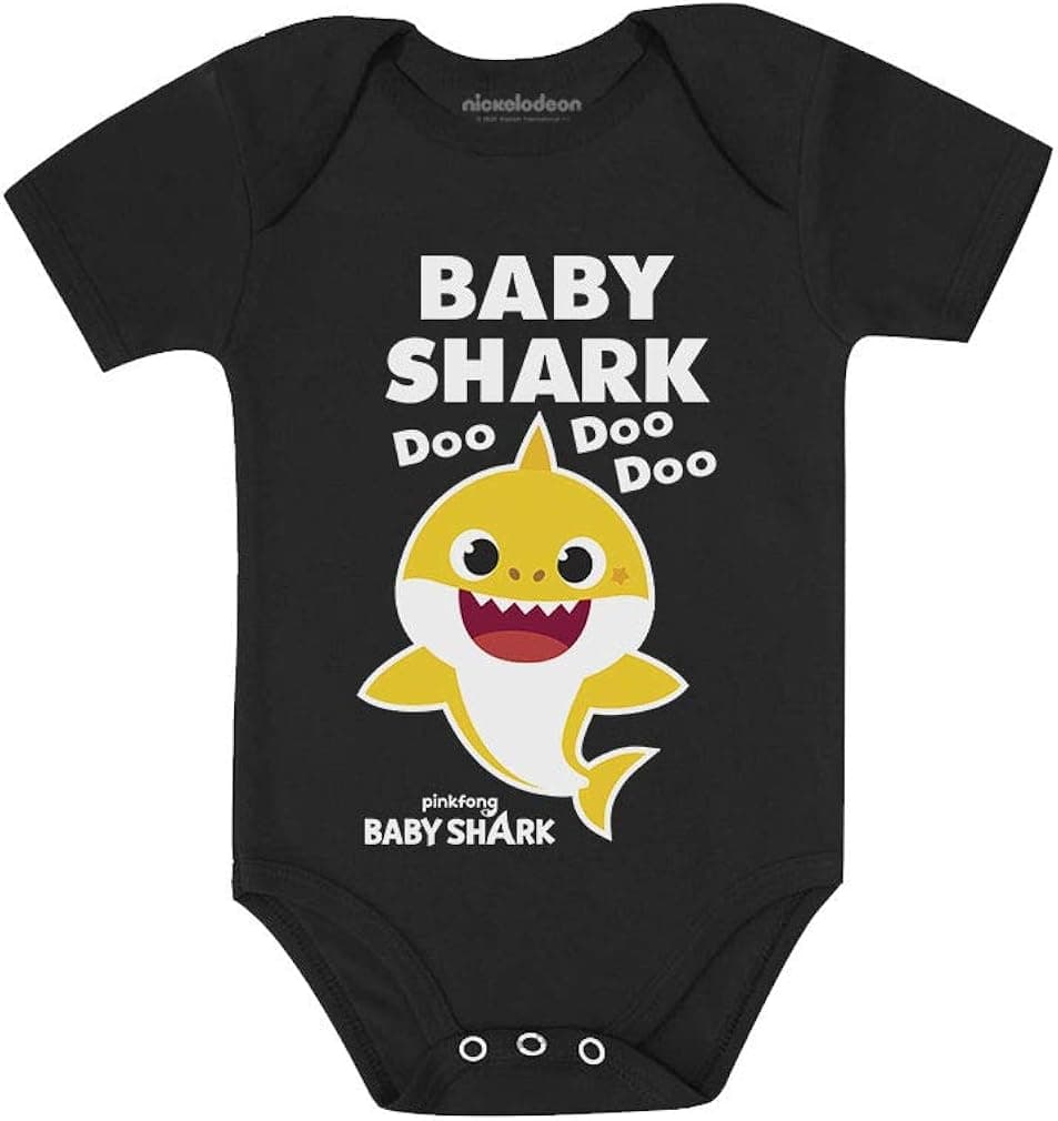 Baby Shark Dododo Onesie Shirt Boy Girl Infant Shark Clothes Outfit