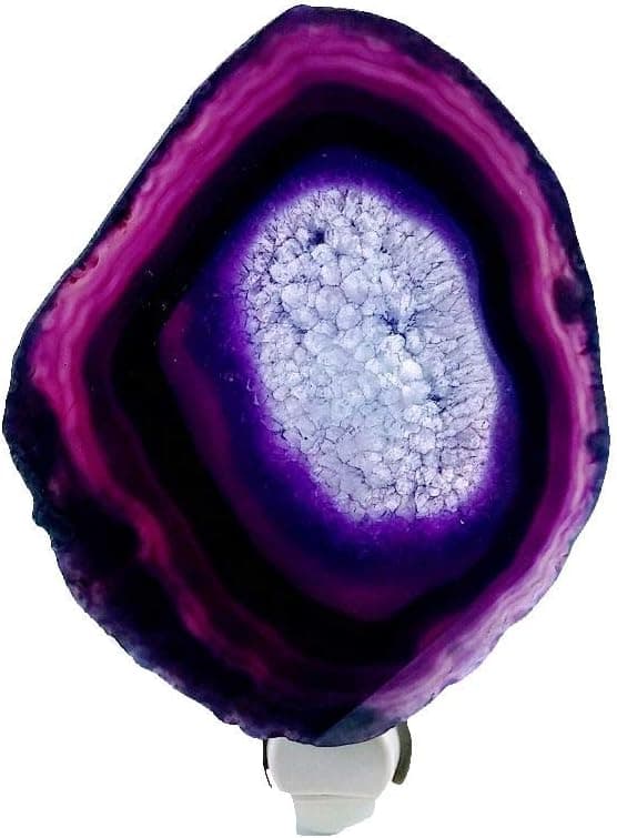 Purple Agate Nightlight
