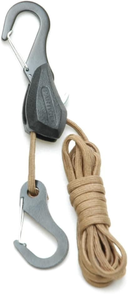 PROGRIP 056190 Better Than Bungee Rope Lock Tie Down with Snap Hooks: 6' Tan Paracord (Pack of 1)