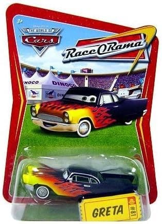 Disney / Pixar CARS Movie 1:55 Die Cast Car Series 4 Race-O-Rama Greta