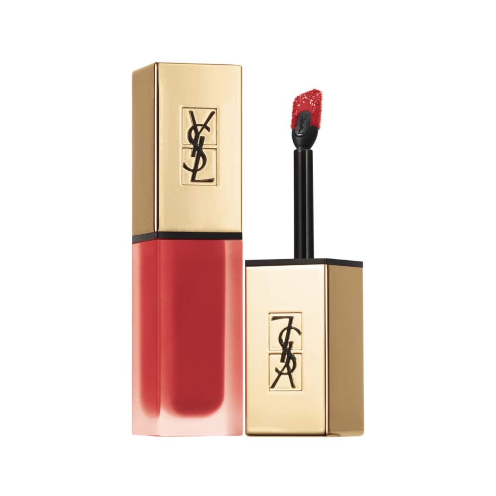Yves Saint Laurent Tatouage Couture Liquid Matte Lip Stain 1 Rouge Tatouage for Women, 0.2 Ounce