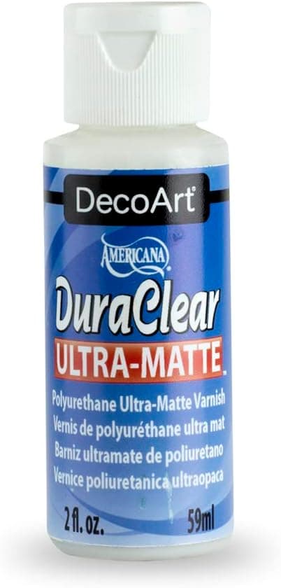 DecoArt DuraClear Varnish, Matte, 2 fl oz Bottle