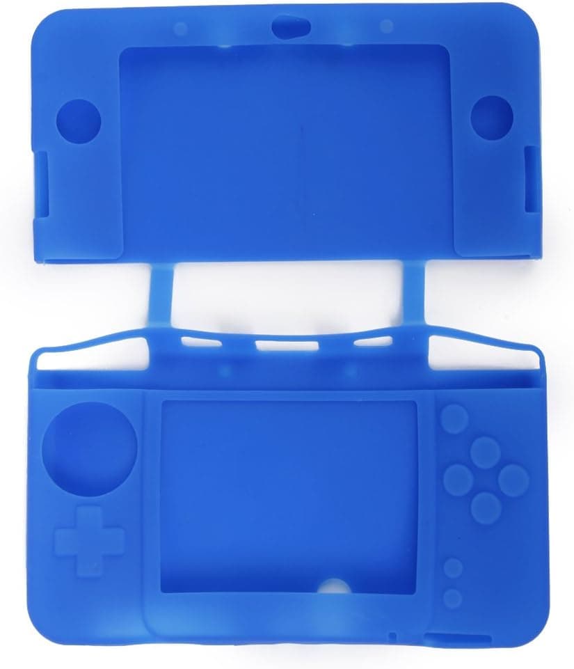 Soft Silicone Protective Case Skin Cover for New Nintendo 3DS Blue