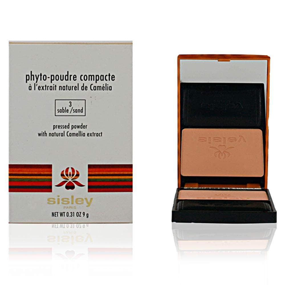 Sisley Phyto-Poudre Compact Pressed Powder for Women, No. 3 Sand, 0.31 Ounce
