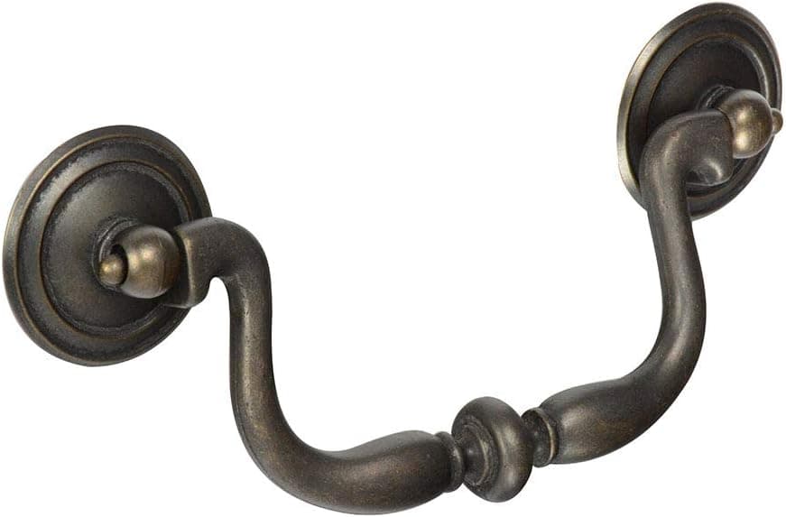 KnobDeals #1217-4" (102mm) Drawer Pull, Roman Bronze - 10 Pack