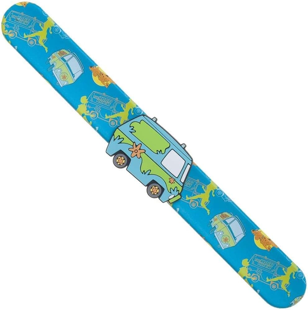Scooby Doo Cartoon Mystery Machine 90s Slap Bracelet Accessory, Multi, OSFA