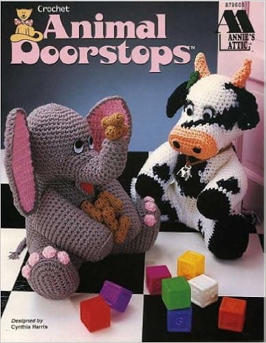 Crochet Animal Doorstops - 5 Patterns - Annie's Attic 879605