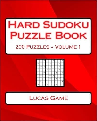 Hard Sukodu Puzzle Book - Volume 1: Hard Sukodu Puzzles For Advanced Players