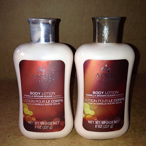 April Bath & Shower Body Care Collections (Vanilla Brown Sugar 2pcs)