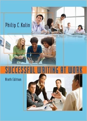 By Philip C. Kolin: Successful Writing at Work Ninth (9th) Edition