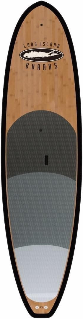 Long Island Boards The Montauk SUP, Double Bamboo Super Lightweight Epoxy Stand-Up Paddle Board
