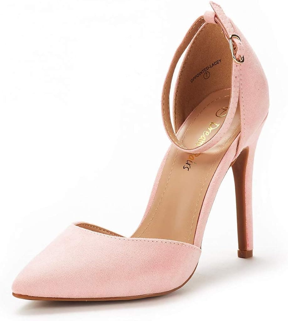 DREAM PAIRS Women's Oppointed-Lacey Pump Shoe