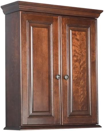 Foremost HANW2428 Hawthorne Wall Cabinet, Dark Walnut