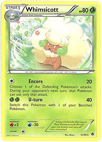 Pokemon - Whimsicott (12) - Emerging Powers
