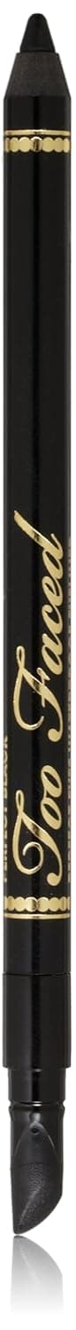 Too Faced Perfect Eyes Waterproof Eyeliner, Perfect Black, 0.04 Ounce