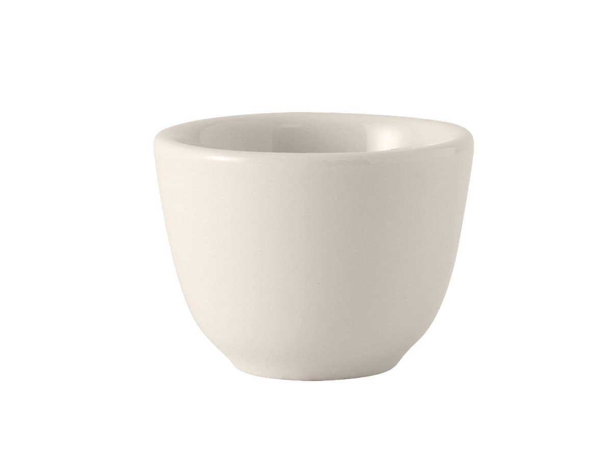 Tuxton TRE-044 Vitrified China Chinese Tea Cup, 3-1/2 oz, Eggshell (Pack of 36),