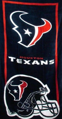 Houston Texans Fiber Reactive Pool/Beach/Bath Towel (Team Color)