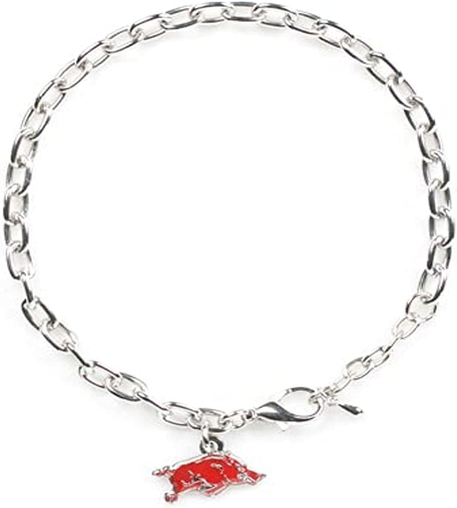 Aminco NCAA Nebraska Cornhuskers Logo Bracelet