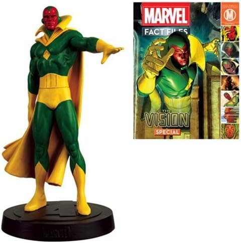 Eaglemoss Publications Marvel Fact Files Special #12 The Vision Figure with Collector Magazine