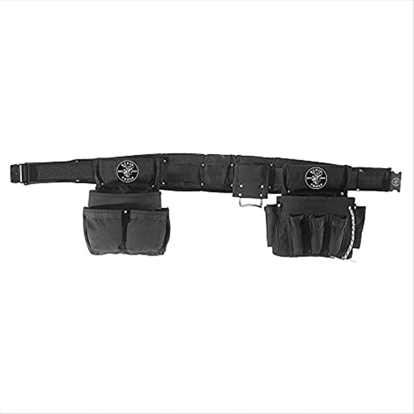 Klein Tools 5710XL Electrician's Powerline Padded Tool Belt and Tool Pouch Combo, X-Large, 4-Piece