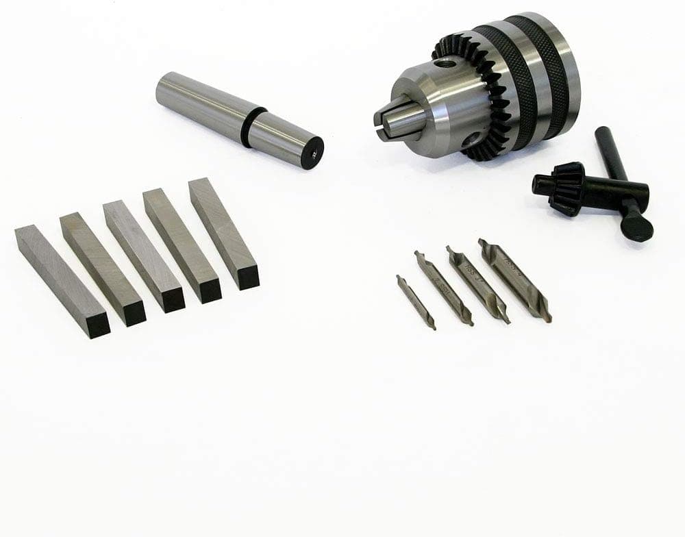 LittleMachineShop.com Starter Kit for Mini Lathe, 5/16" Tool Bits - Designed for 7x10, 7x12 and 7x14 Mini Lathes and Includes all the Basics You Need to get Started with a New Mini Lathe (1261)