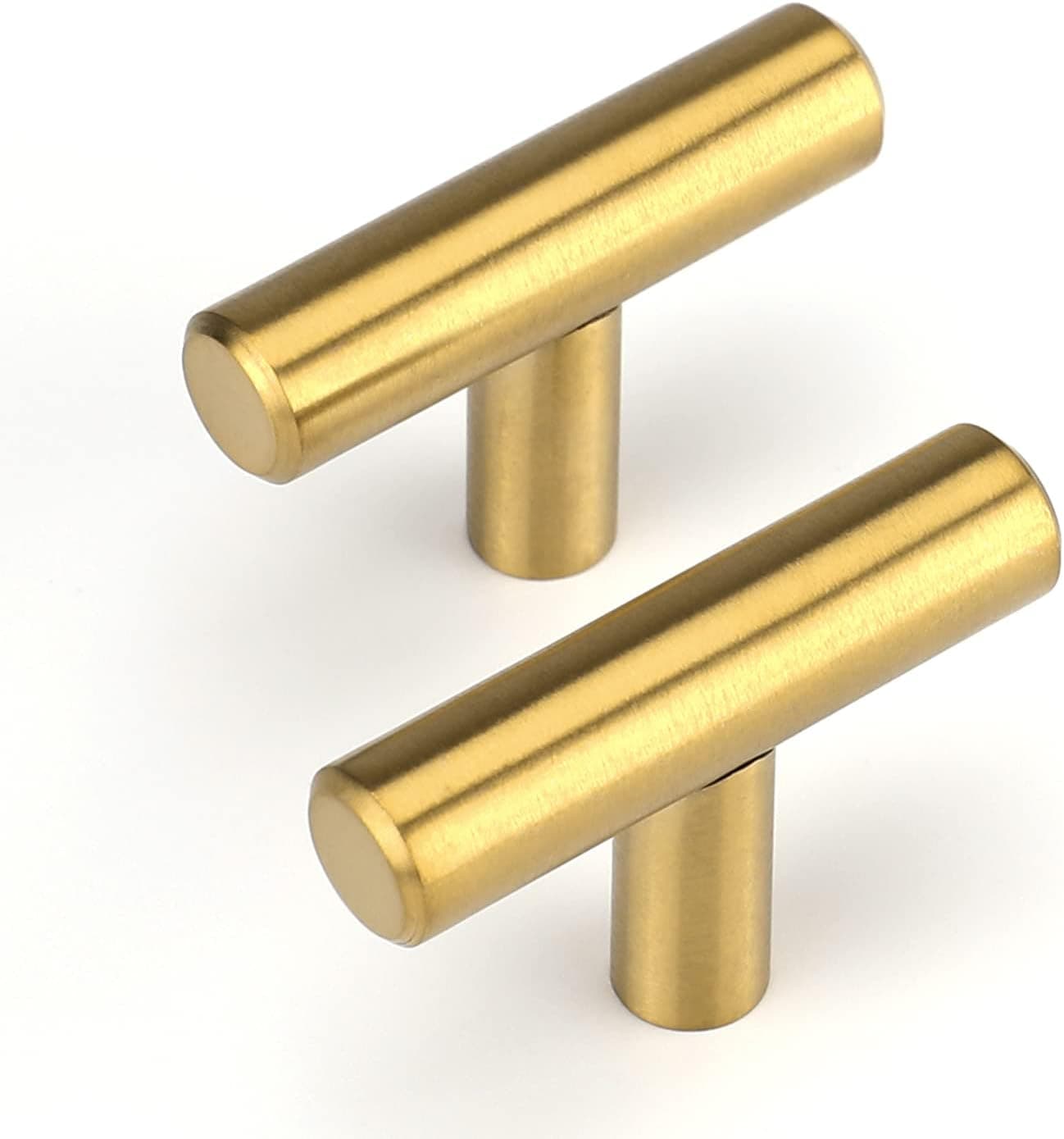 OYX Gold Cabinet Knobs Brass Knobs for Cabinet Gold Dresser Knobs Gold Kitchen Knobs Gold Hardware for Dresser Gold Knobs for Dresser 10Pack
