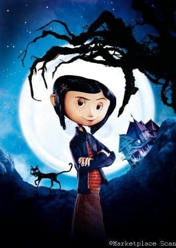 Coraline Movie Mini Poster 11x17in Textless Master Print