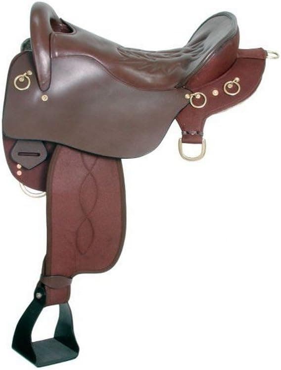 King Trekker Endurance Saddle W/O Horn Brown 16.5
