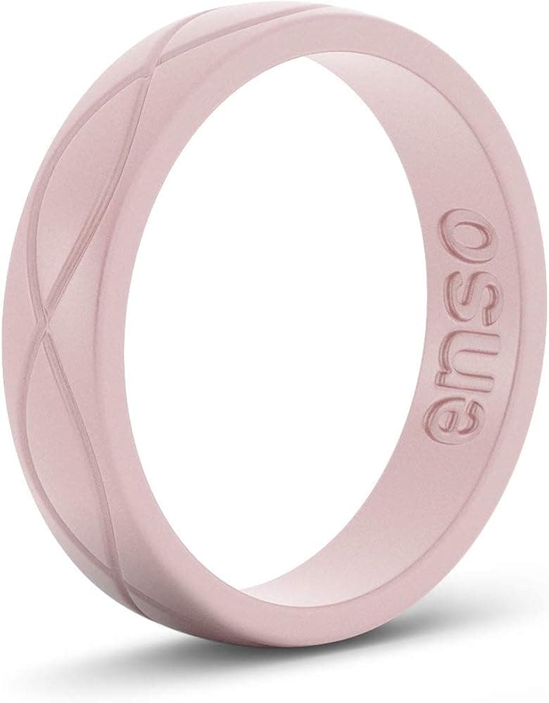 Enso Rings Women's Infinity Silicone Ring | Lifetime Quality Guarantee | Comfortable, Breathable, and Safe Silicone Ring