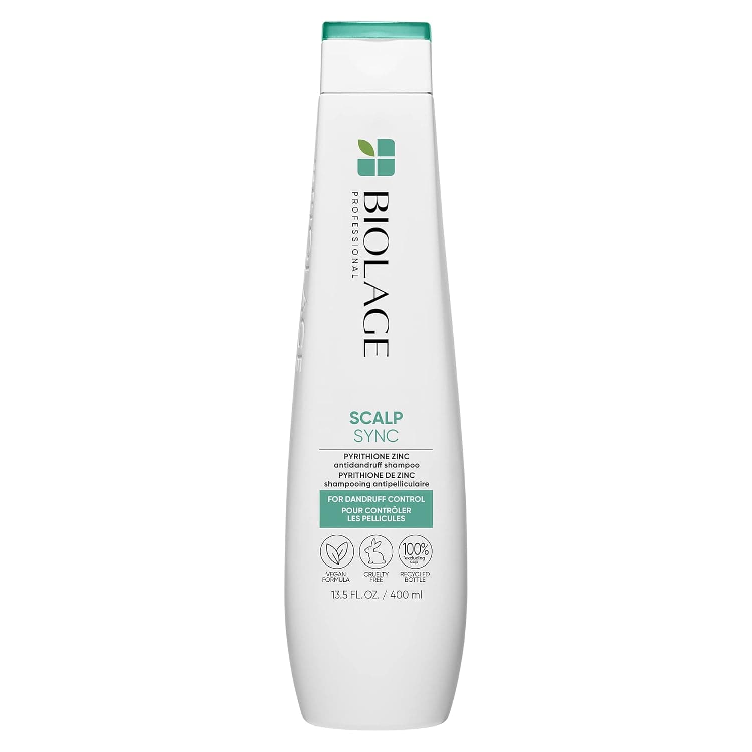 Biolage Scalp Sync Anti-Dandruff Shampoo | Targets Dandruff, Controls The Appearance of Flakes & Relieves Scalp Irritation | For Dandruff Control | Paraben-Free | Vegan