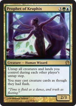 Magic The Gathering - Prophet of Kruphix (199/249) - Theros - Foil