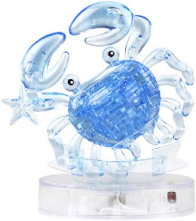 Hwealth 3D Crystal Puzzle Toy - Crab - 01