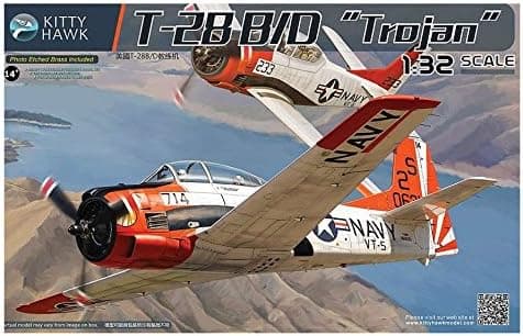 Kitty Hawk 1/32 T-28 B/D Trojan