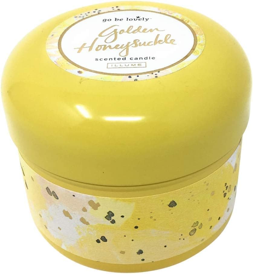 Illume Gold Honey Gbl Tin Candle, 1 EA