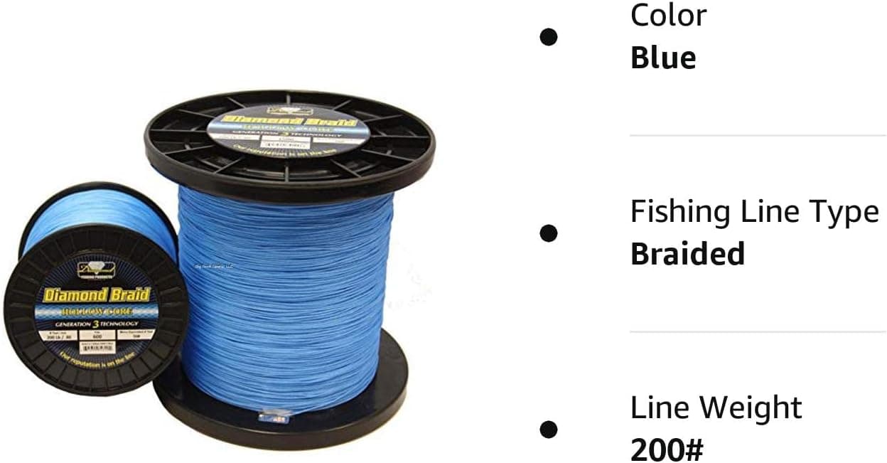 Momoi Diamond Braid Generation III Fishing Line Hollow Core