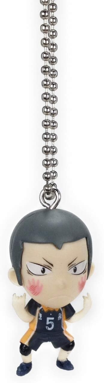 Haikyuu!! Tanaka Ryuunosuke - Deform Mini Best Bang Figure Mascot Swing Charm