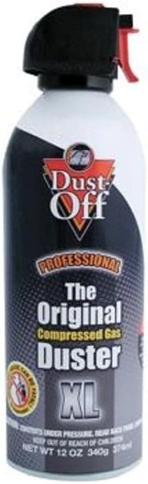 Dust-Off Faldpsxl12, Disposable Compressed Gas Duster, 10-20 Ounces (246143)