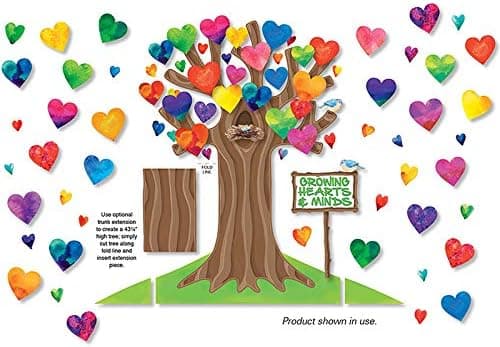 NORTH STAR TEACHER RESOURCE Growing Hearts & Minds Bulletin Board Set