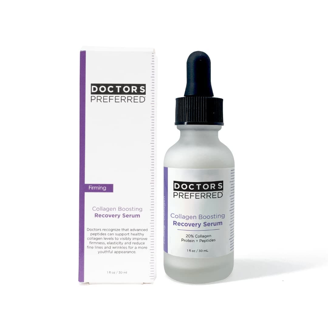 20% Collagen Serum - Improve Firmness, Elasticity and Fine Lines | Advanced Peptides Target the Dermal-Epidermal Junction for Healthy, Firmer Skin | Doctors Preferred | 1 fl oz (2 Month Supply)