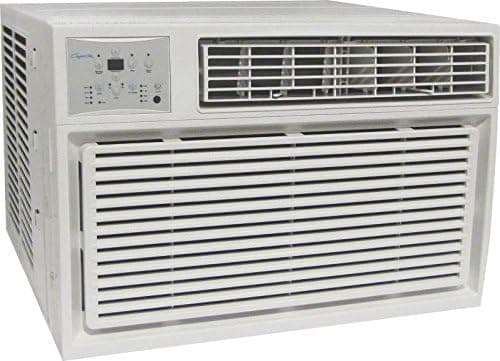 HEAT CONTROLLER REG-123M Comfort 4-Way Room Air Conditioner with Electric Heat, 11600/12000 Btuh, 279 Cfm, 450-550 Sq-Ft