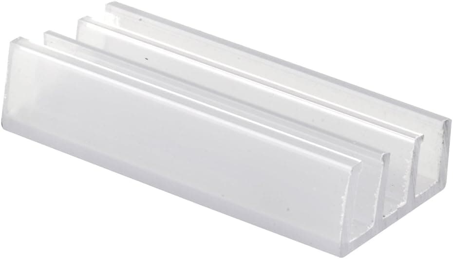 Prime-Line Products 193050 Shower Door Bottom Guide, Nylon, 2-Pack