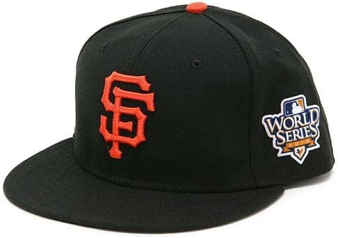 New Era San Francisco Giants Black 2010 NLCS Champions On-Field Fitted Hat